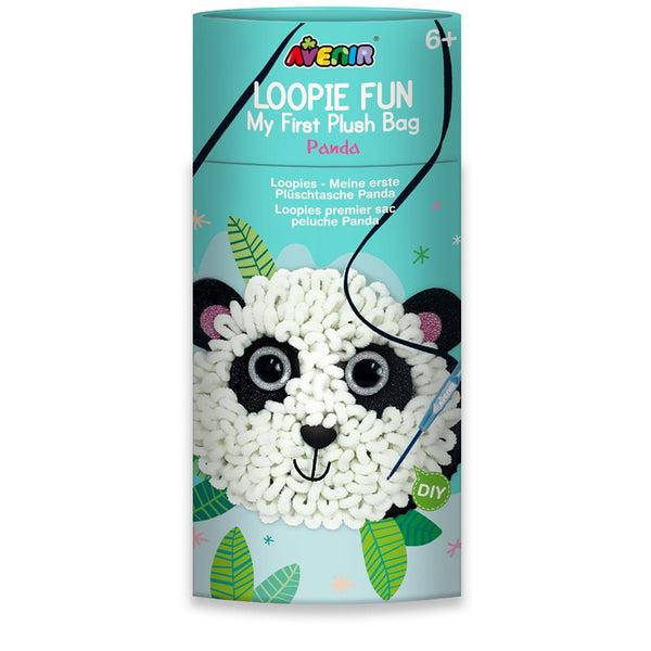 Avenir Loopie Fun My First Plush Bag - Panda-DAM Good Ideas-Little Giant Kidz