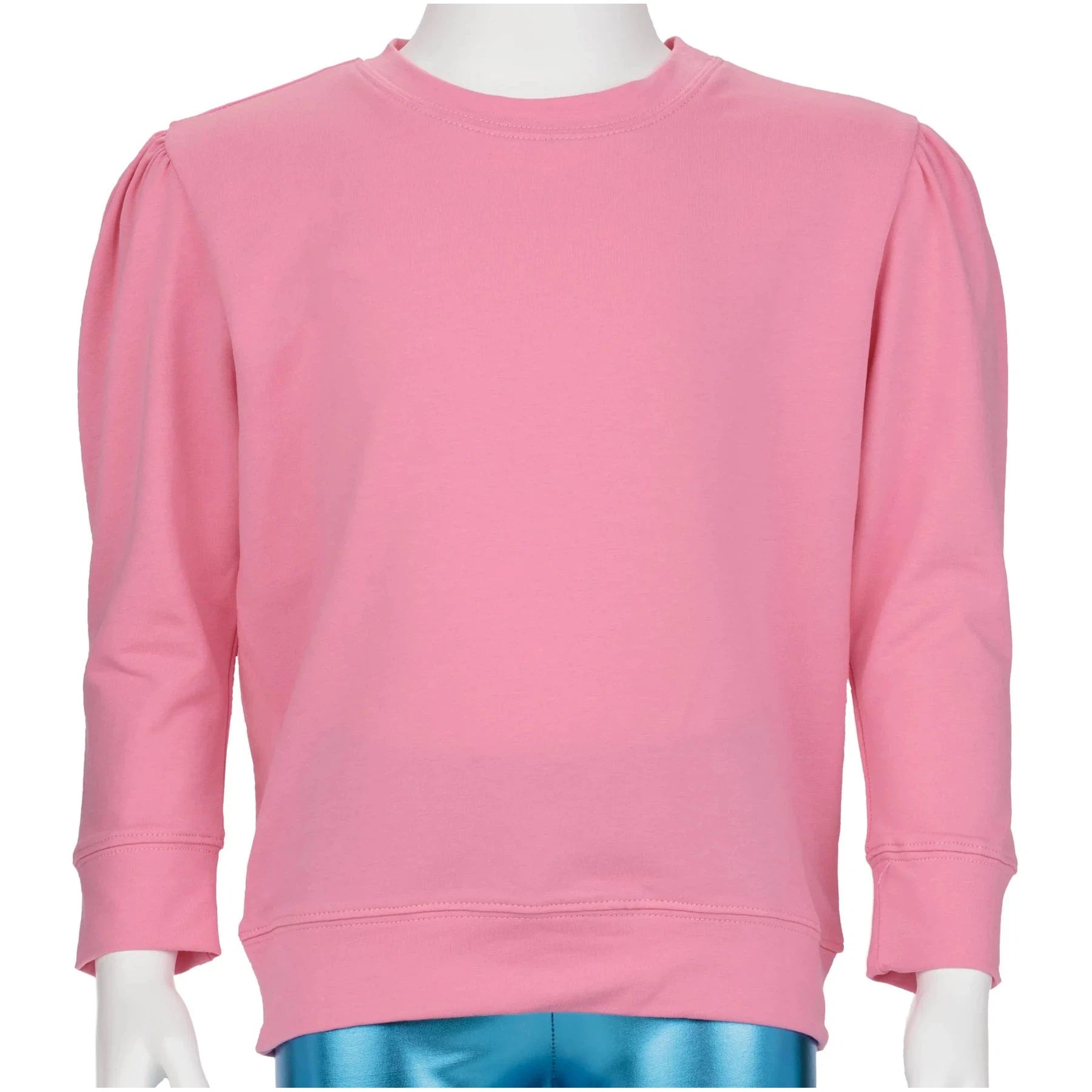 Azarhia Holly Sweatshirt in Pink French Terry-AZARHIA-Little Giant Kidz