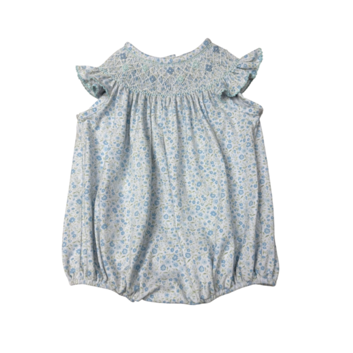 BANANA SPLIT May Flowers Smocked Geo Bubble-BANANA SPLIT-Little Giant Kidz