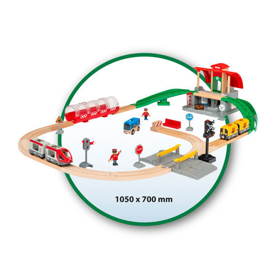 BRIO Central Station Set-BRIO-Little Giant Kidz