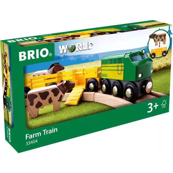 BRIO Farm Train Set-BRIO-Little Giant Kidz