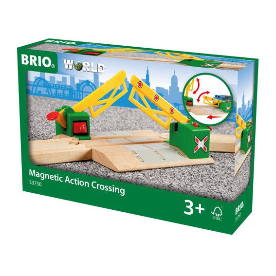 BRIO Magnetic Action Crossing-BRIO-Little Giant Kidz