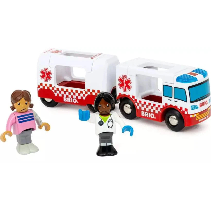 BRIO Rescue Ambulance-BRIO-Little Giant Kidz