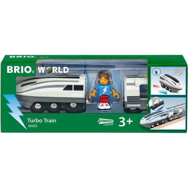 BRIO Turbo Train-BRIO-Little Giant Kidz