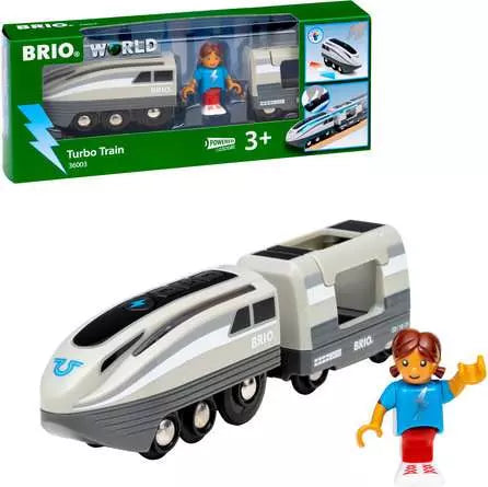 BRIO Turbo Train-BRIO-Little Giant Kidz
