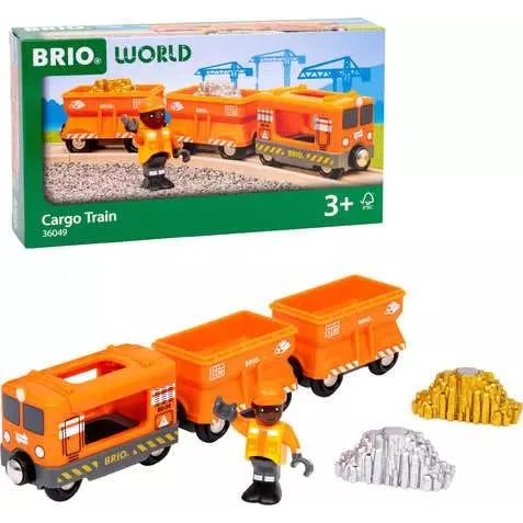 Brio Gold Cargo Train 36049