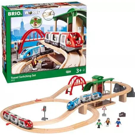 BRIO World Travel Switching Set-BRIO-Little Giant Kidz