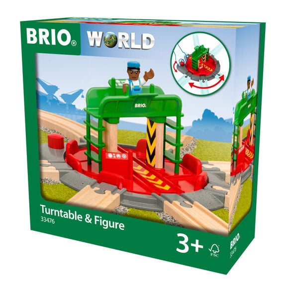 BRIO World Turntable & Figure-BRIO-Little Giant Kidz