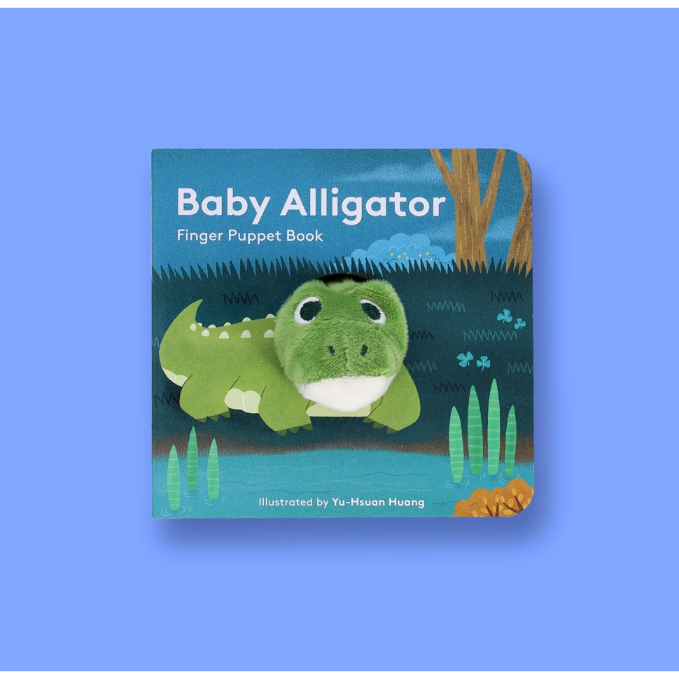 Baby Alligator: Finger Puppet Book-CHRONICLE BOOKS-Little Giant Kidz