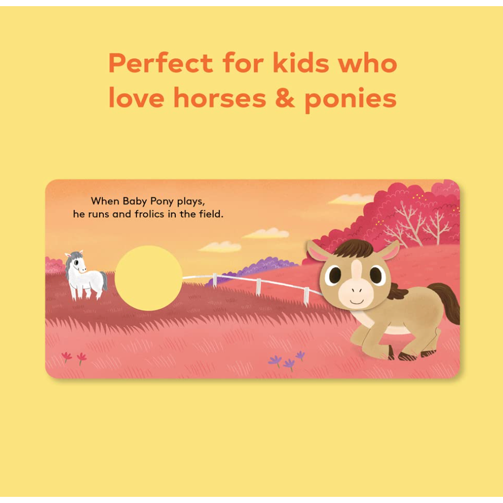 Baby Pony: Finger Puppet Book-CHRONICLE BOOKS-Little Giant Kidz