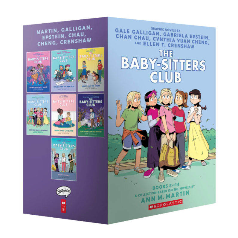 Baby-Sitters Club Books 8-14 Collection based on the Novels by Ann M. Martin-Scholastic-Little Giant Kidz
