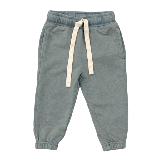 Baby Sprouts Boy'S Joggers Slate Mist Wash-Baby Sprouts-Little Giant Kidz
