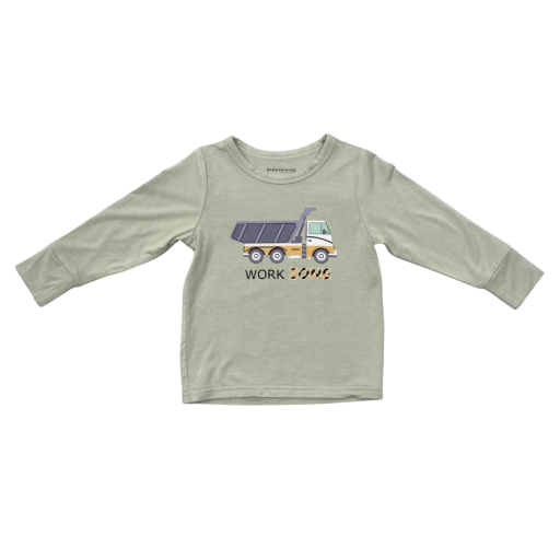 Baby Sprouts Boy'S Long Sleeve Tee Work Zone-Baby Sprouts-Little Giant Kidz