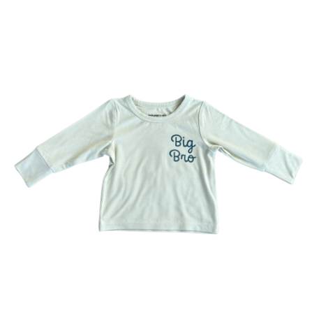 Baby Sprouts Boys Long Sleeve Tee- Big Bro-Baby Sprouts-Little Giant Kidz