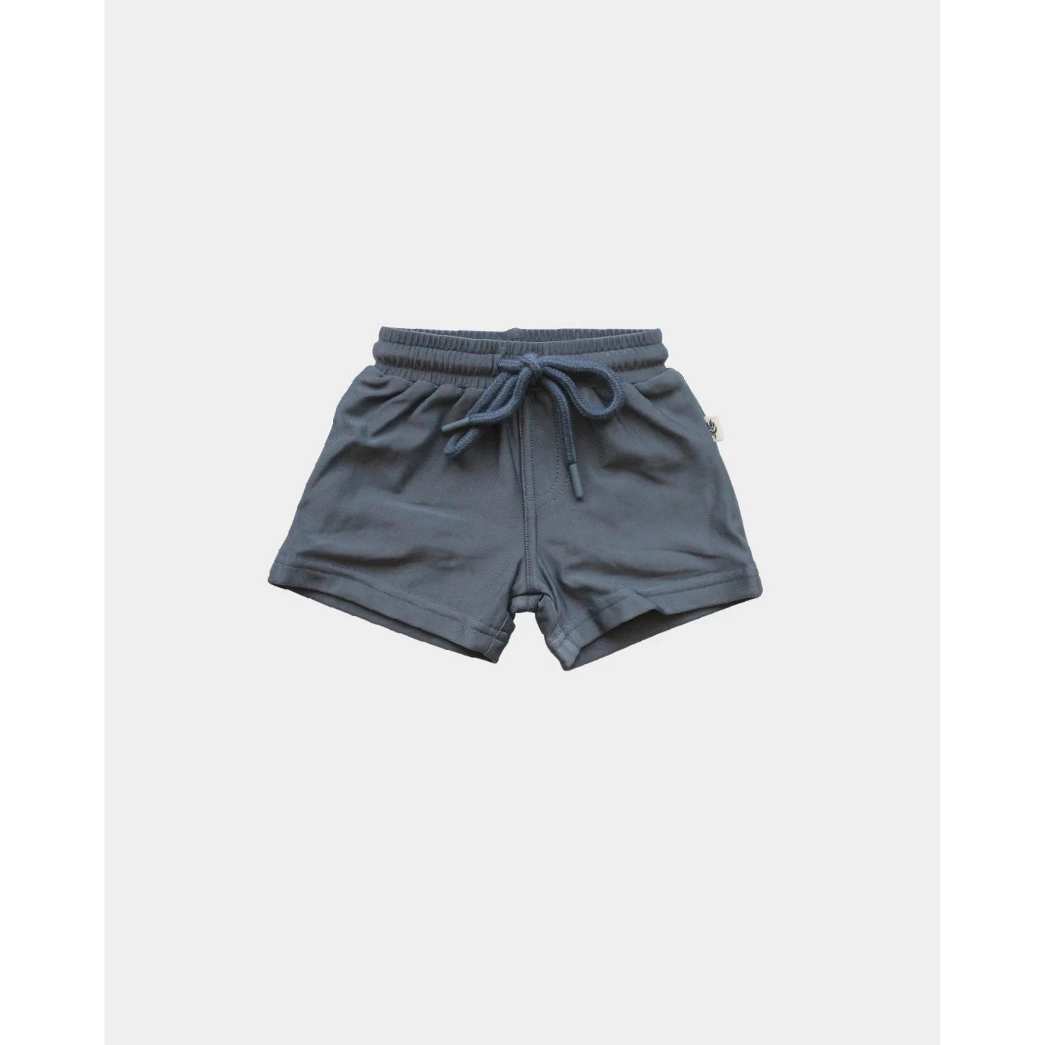 Baby Sprouts Dusty Blue Boy's Swim Shorts-Baby Sprouts-Little Giant Kidz