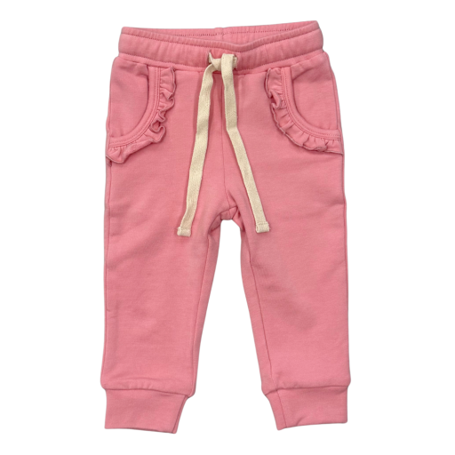 Baby Sprouts Girl'S Joggers Rose Elegance-Baby Sprouts-Little Giant Kidz