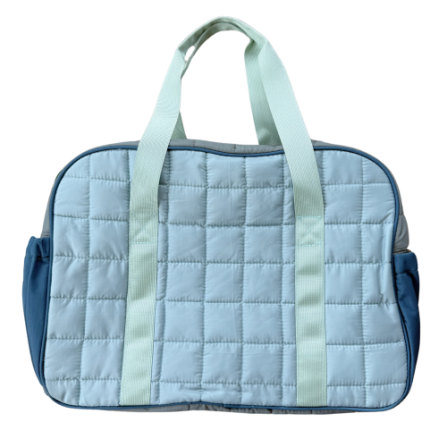 Baby Sprouts Overnight Bag- Slate Blue-Baby Sprouts-Little Giant Kidz