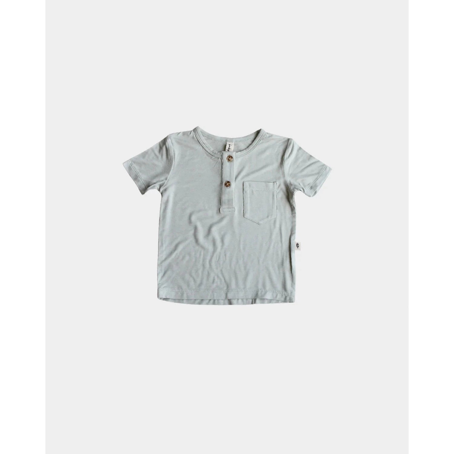 Baby Sprouts Sage Boy's Henley Shirt-Baby Sprouts-Little Giant Kidz