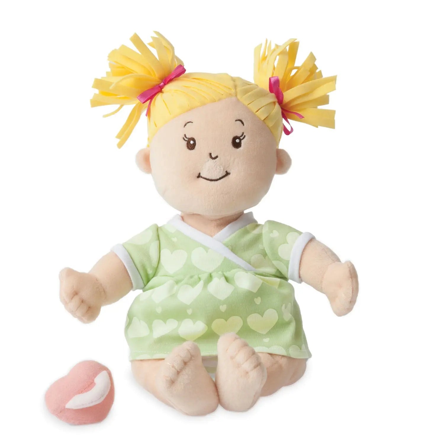 Baby Stella Peach Doll Blonde Pigtails-MANHATTAN TOY-Little Giant Kidz