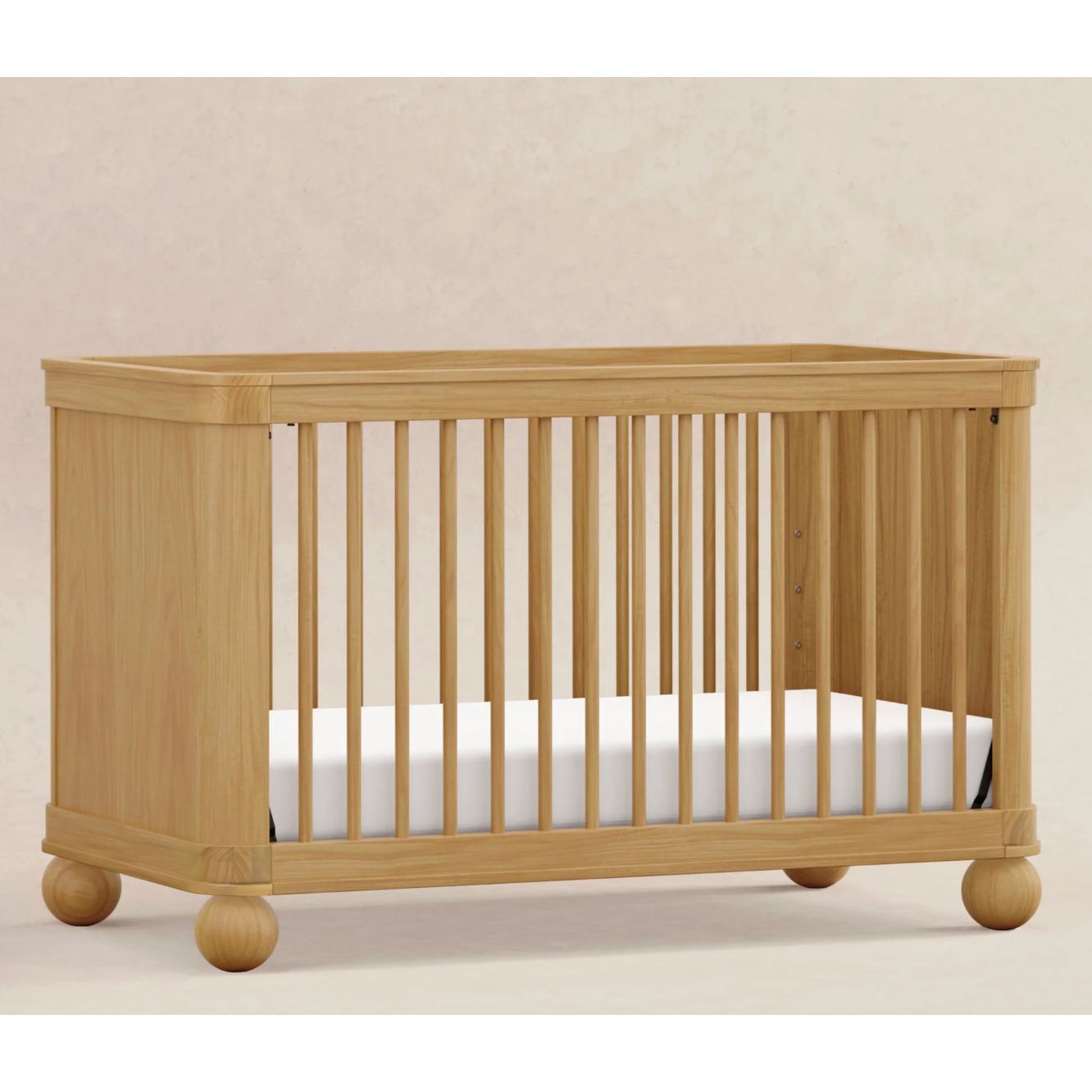 Babyletto Crosby 3-in-1 Convertible Crib - Honey-BABYLETTO-Little Giant Kidz