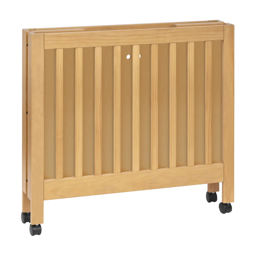 Babyletto Origami Mini Crib - Honey-BABYLETTO-Little Giant Kidz