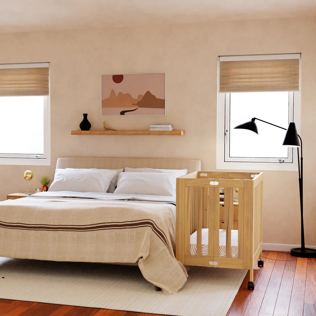 Babyletto Origami Mini Crib Honey