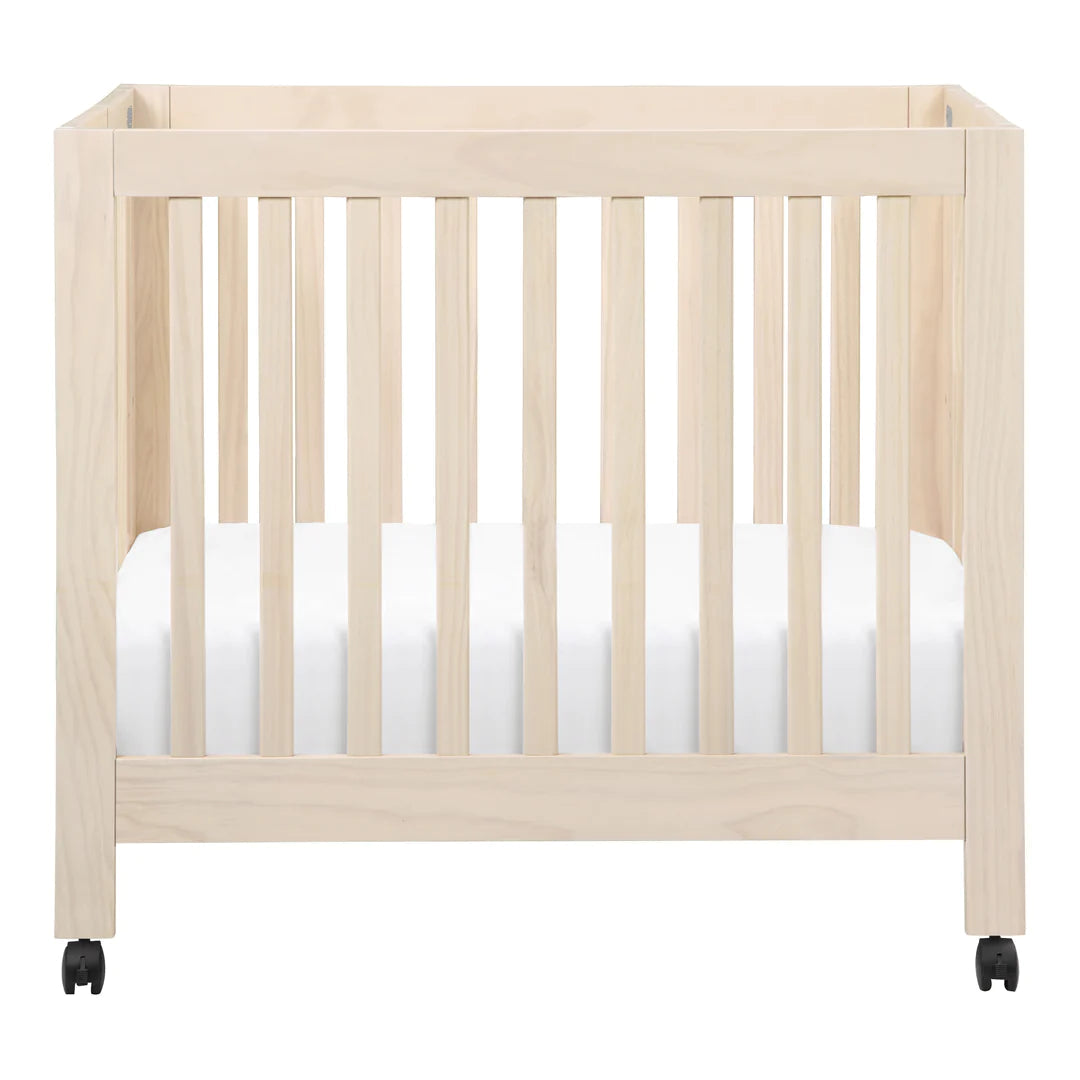 Babyletto Origami Mini Crib - Washed Natural-BABYLETTO-Little Giant Kidz