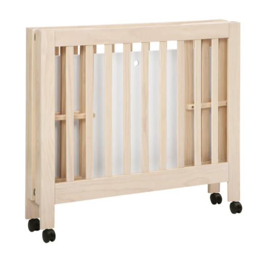 Babyletto Origami Mini Crib - Washed Natural-BABYLETTO-Little Giant Kidz
