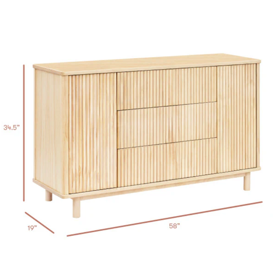 Babyletto Pogo Tambour Assembled Dresser-BABYLETTO-Little Giant Kidz