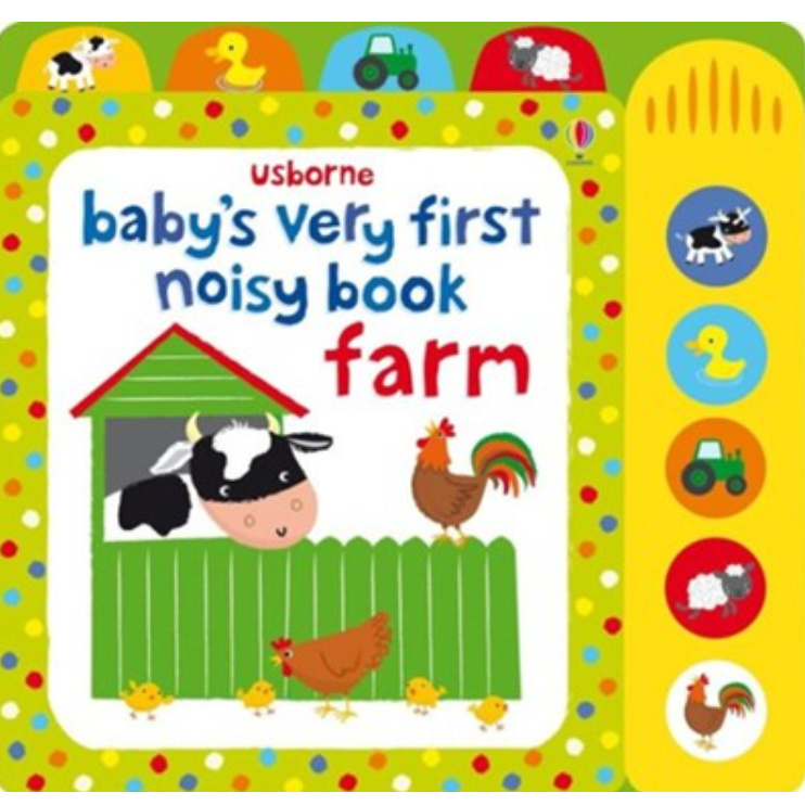 Baby's Very First Noisy Book Farm-HARPER COLLINS PUBLISHERS-Little Giant Kidz