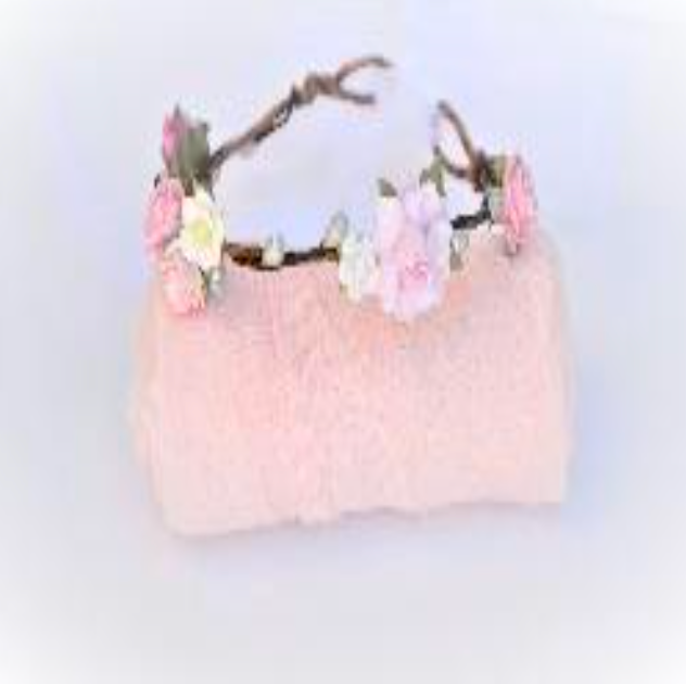 Bella Reese Bowtique Palest Pink Sweet Baby Crown Wrap Set-BELLA REESE BOWTIQUE-Little Giant Kidz
