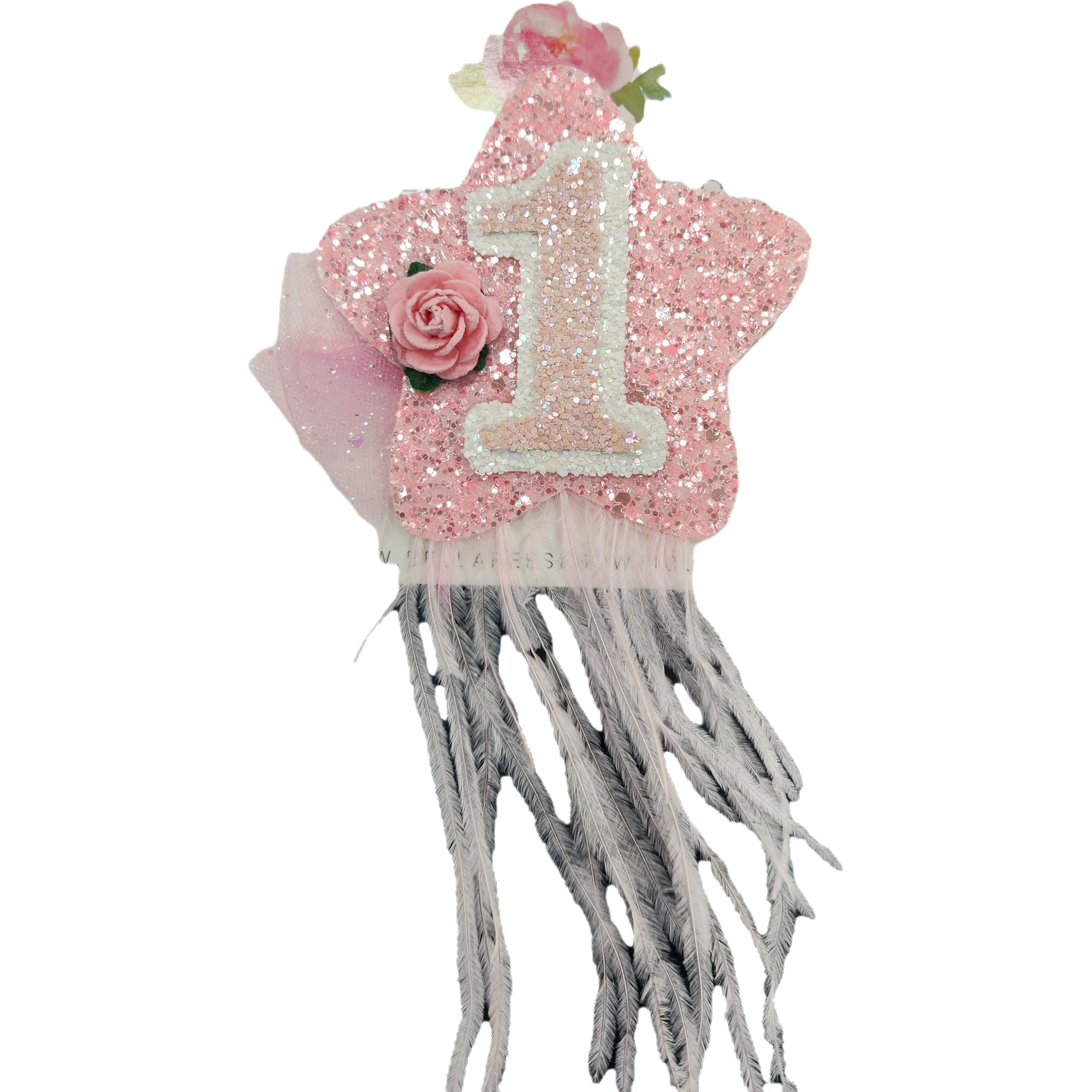 Bella Reese Bowtique Pink Birthday Badge-BELLA REESE BOWTIQUE-Little Giant Kidz