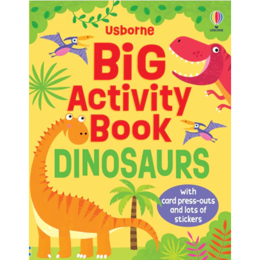 Big Activity Book Dinosaurs-HARPER COLLINS PUBLISHERS-Little Giant Kidz