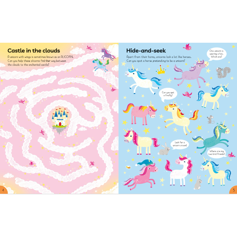 Big Activity Book Unicorns-HARPER COLLINS PUBLISHERS-Little Giant Kidz