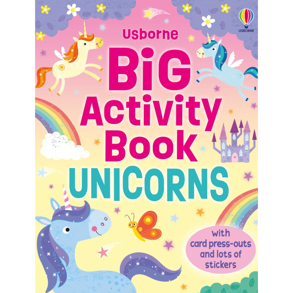 Big Activity Book Unicorns-HARPER COLLINS PUBLISHERS-Little Giant Kidz