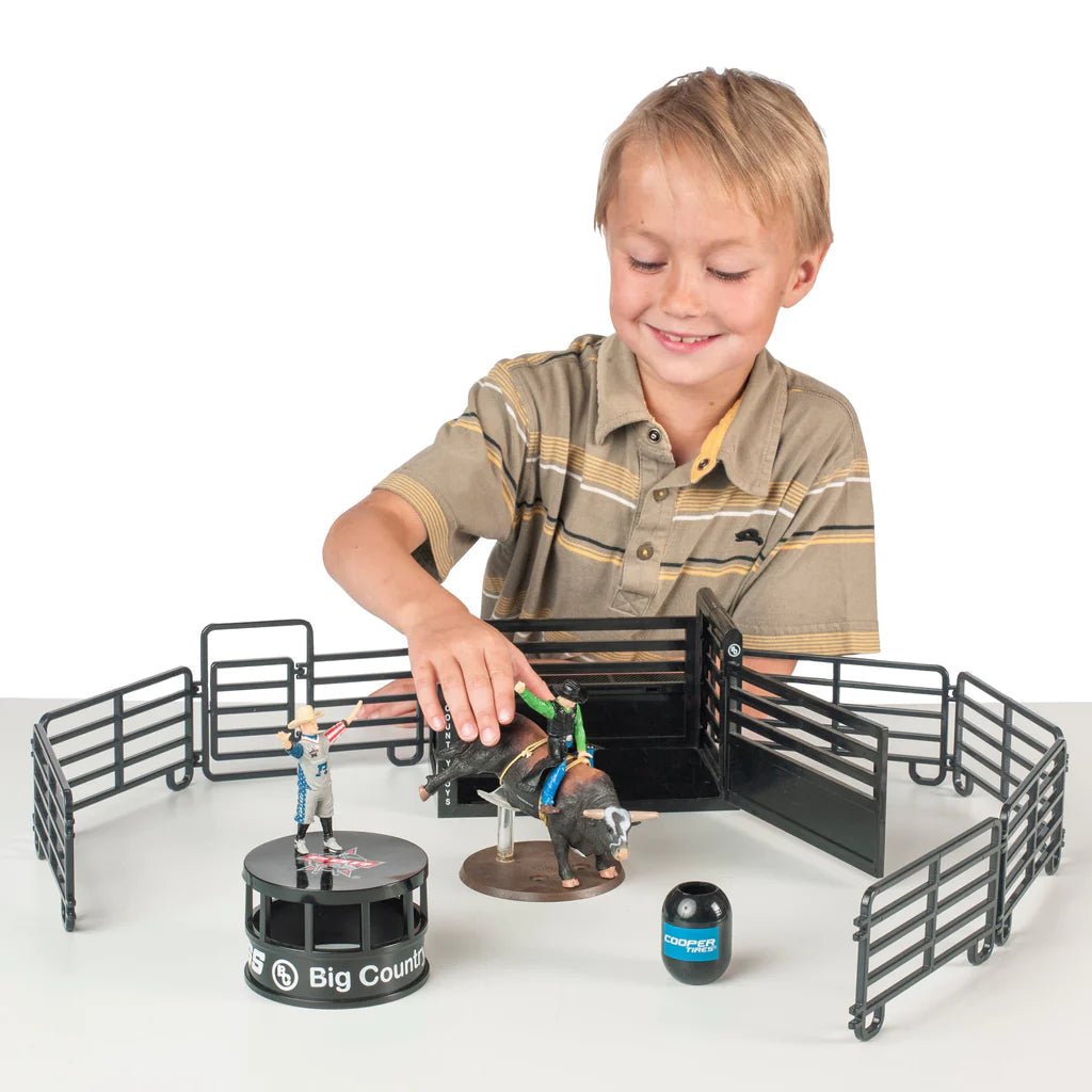 Big Country Toys 13-Piece PBR® Bull Riding Set-BIG COUNTRY TOYS-Little Giant Kidz