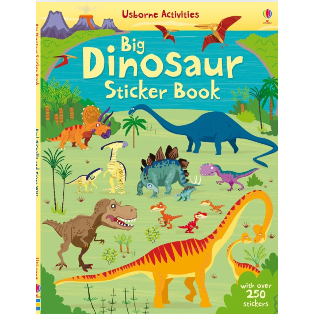 Big Dinosaur Sticker Book-HARPER COLLINS PUBLISHERS-Little Giant Kidz
