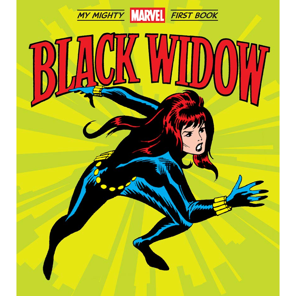 Black Widow: My Mighty Marvel First Book ( Board Book)-ABRAMS BOOKS-Little Giant Kidz
