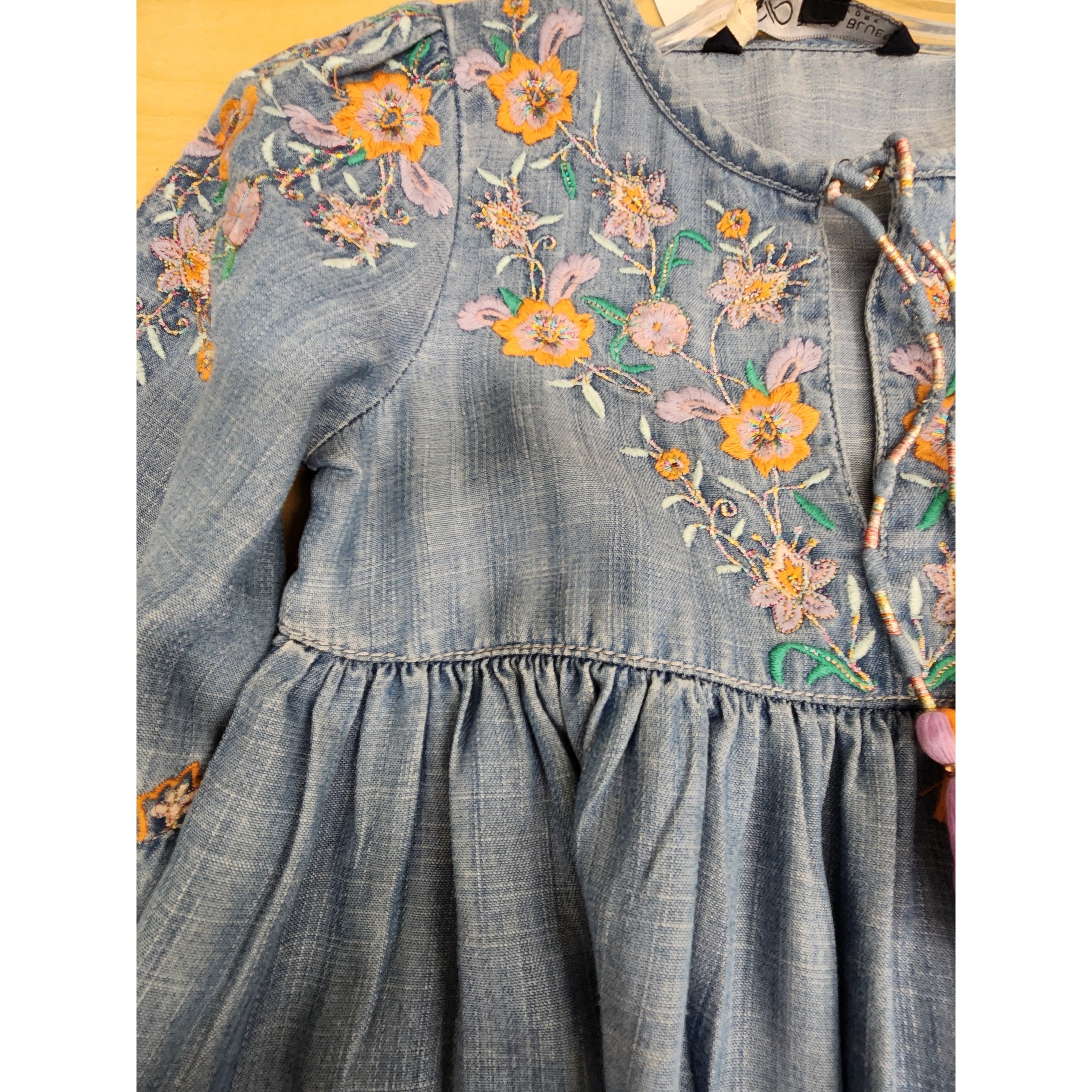 Blu & Blue New York Faye Denim Dress 4T