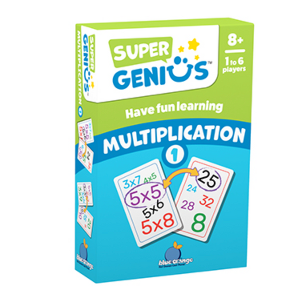 Blue Orange Games - Super Genius Multiplication 1