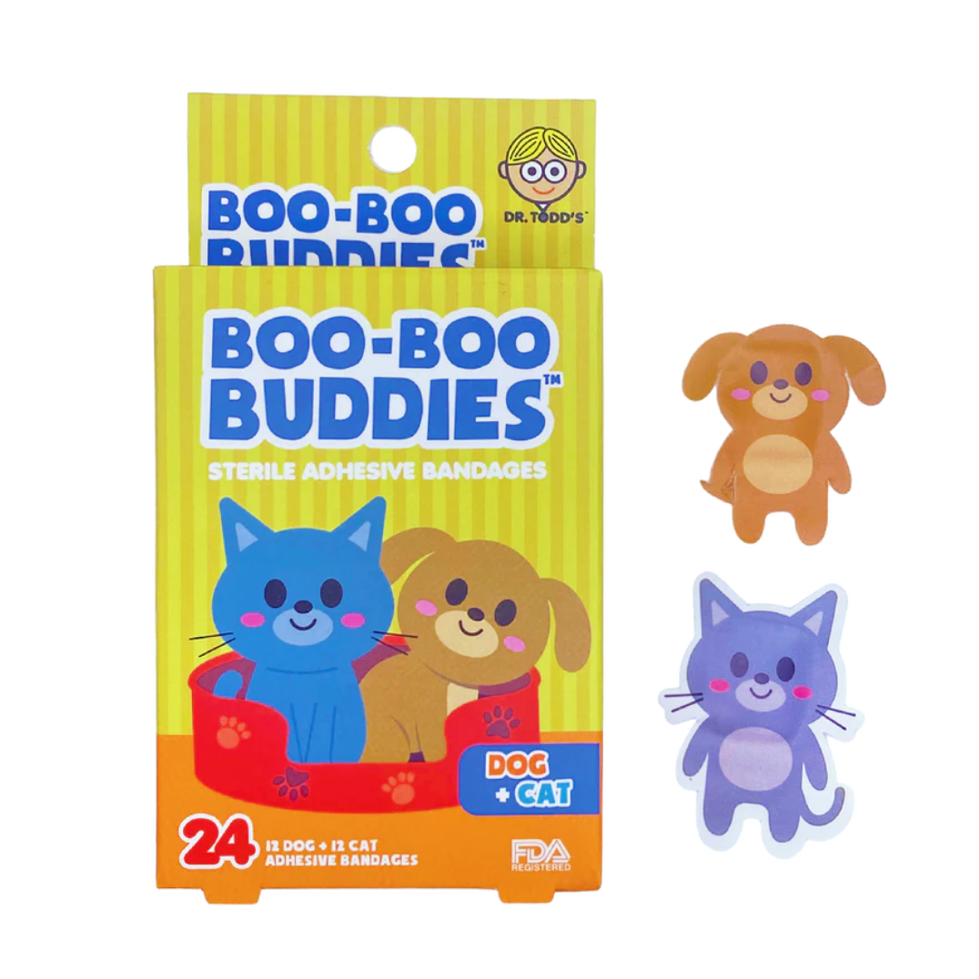 Boo-Boo Buddies Sterile Adhesive Bandages - Dog + Cat-BOO-BOO BUDDIES-Little Giant Kidz