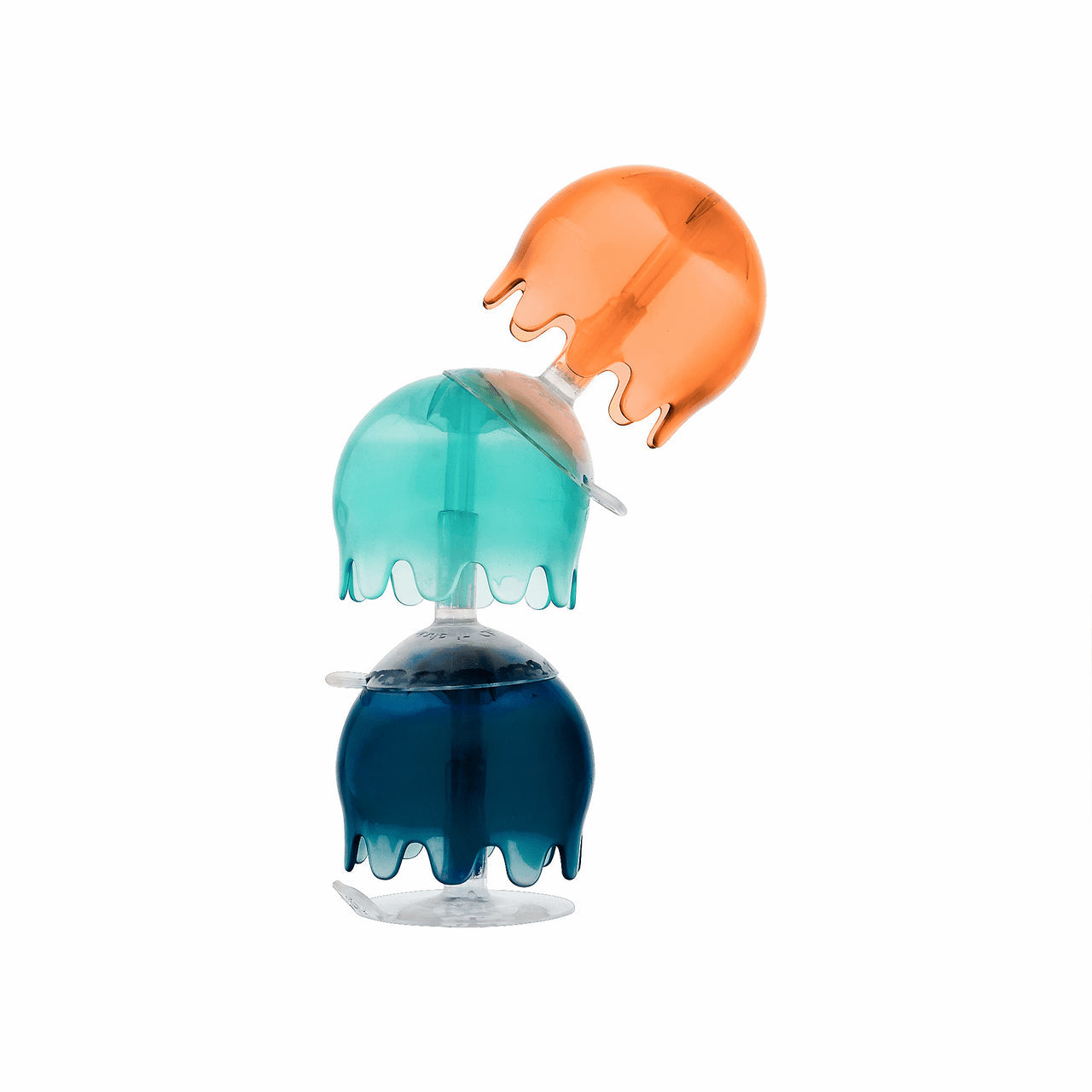 Boon JELLIES Suction Cup Bath Toys - Navy/Coral-BOON-Little Giant Kidz