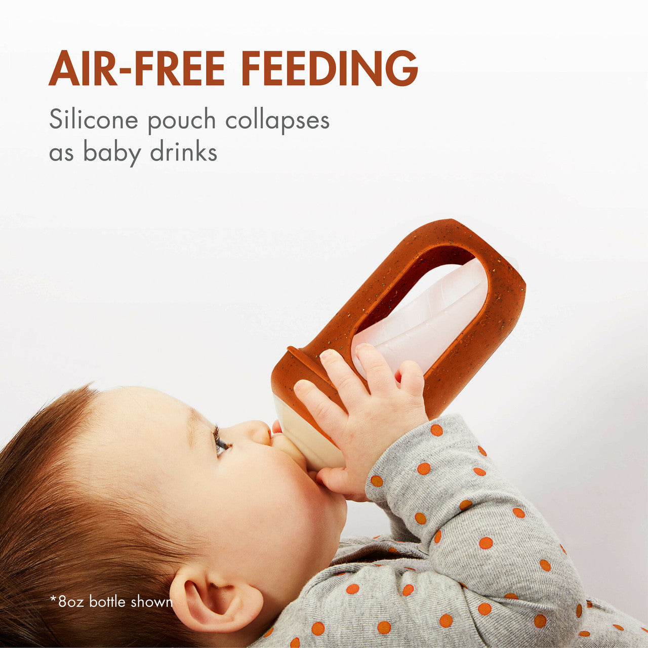 Boon NURSH Silicone Pouch Bottle 4oz (3-Pack) - Speckle-BOON-Little Giant Kidz