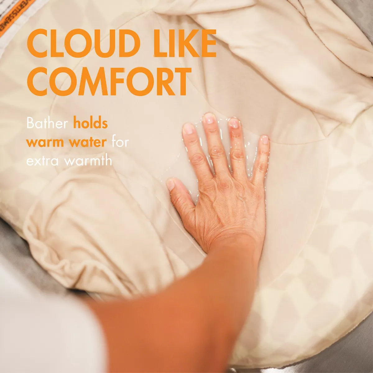 Boon PUFF+ Inflatable Bather with Wings for Baby-BOON-Little Giant Kidz