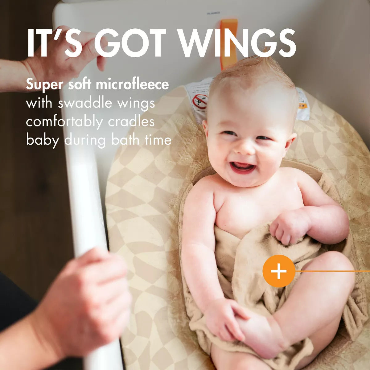 Boon PUFF+ Inflatable Bather with Wings for Baby-BOON-Little Giant Kidz