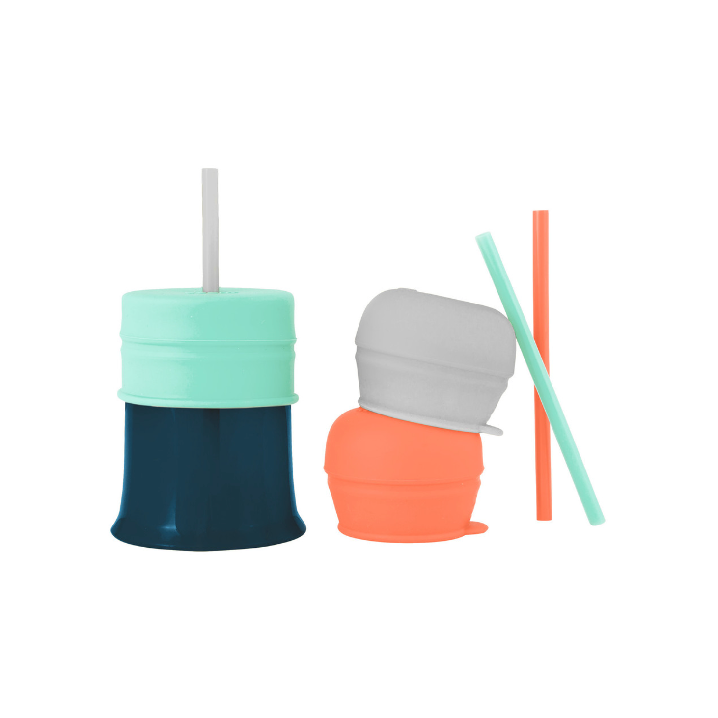 Boon Snug Straw Universal Silicon Sippy Lid-BOON-Little Giant Kidz