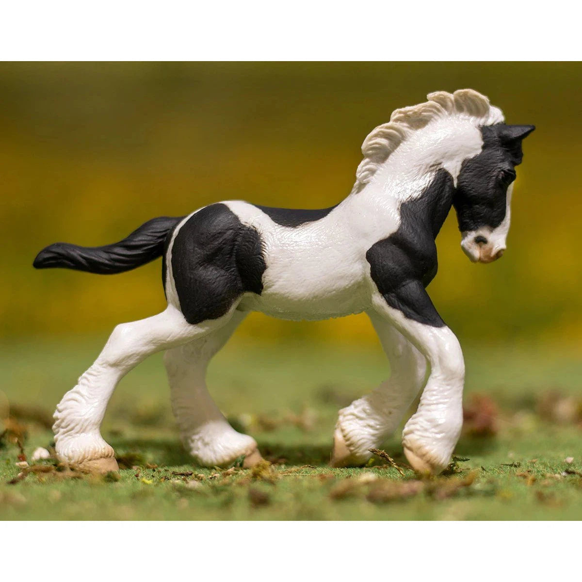 Breyer by CollectA Black & White Piebald Gypsy Foal-BREYER-Little Giant Kidz