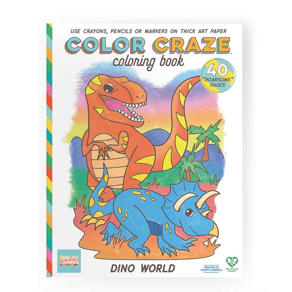 Bright Stripes Color Craze- Dino-Bright Stripes-Little Giant Kidz