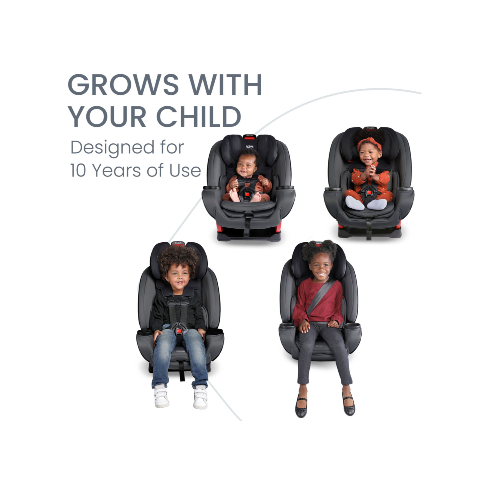 Britax® One4Life ClickTight All-in-One Car Seat - Onyx Stone-BRITAX-Little Giant Kidz