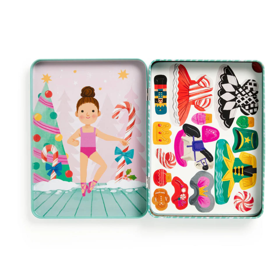 CHRONICLE BOOKS Magnet Tin Figure Enchanted Nutcracker-CHRONICLE BOOKS-Little Giant Kidz